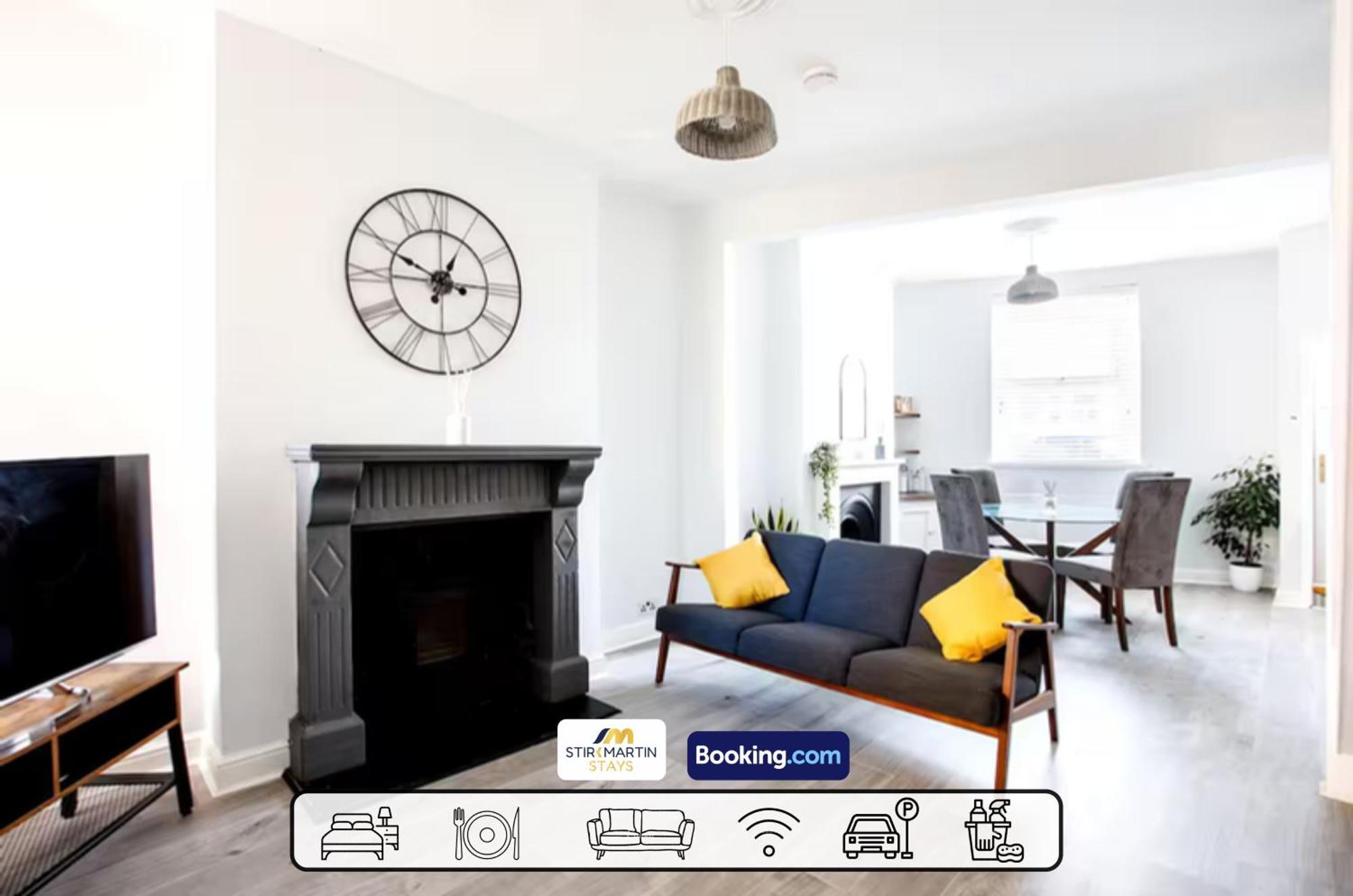 Comfy 3Bed House By Stirkmartin Stays Short Lets & Serviced Accommodation Cardiff With Free Parking & 8Mins To City Centre Bagian luar foto